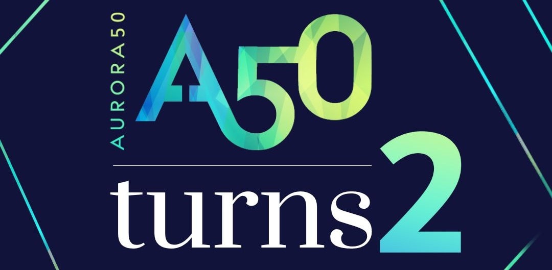 Aurora50 turns two - happy birthday!