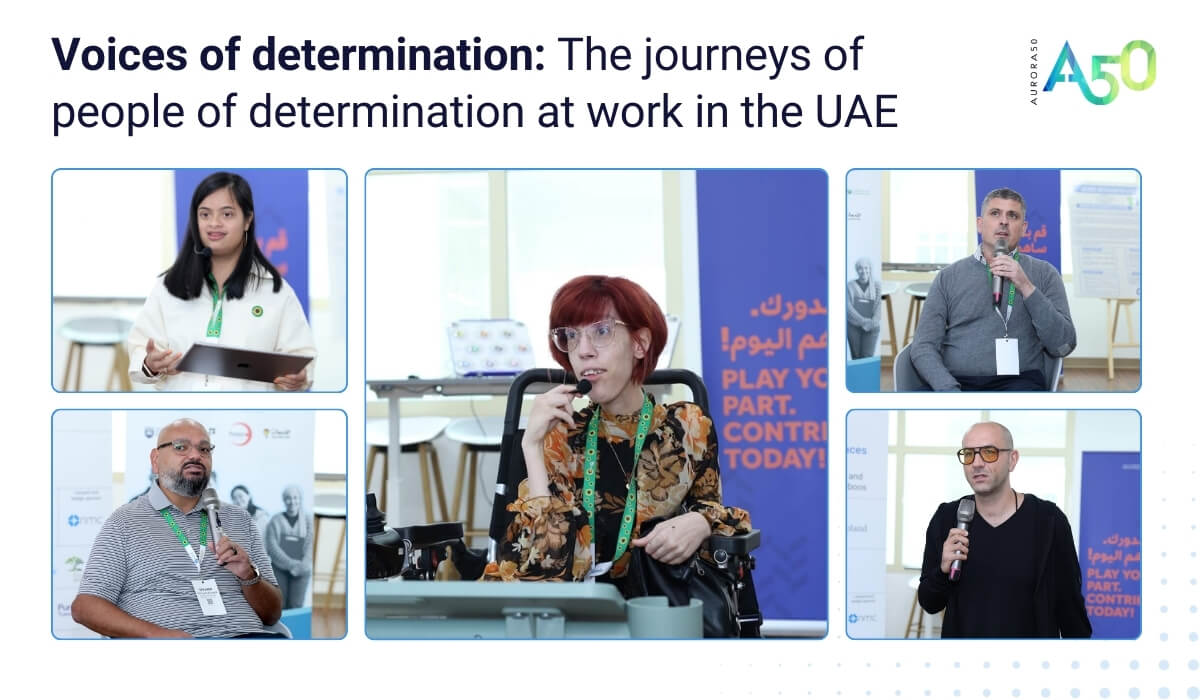 Voices of determination: The journeys of people of determination at work in the UAE